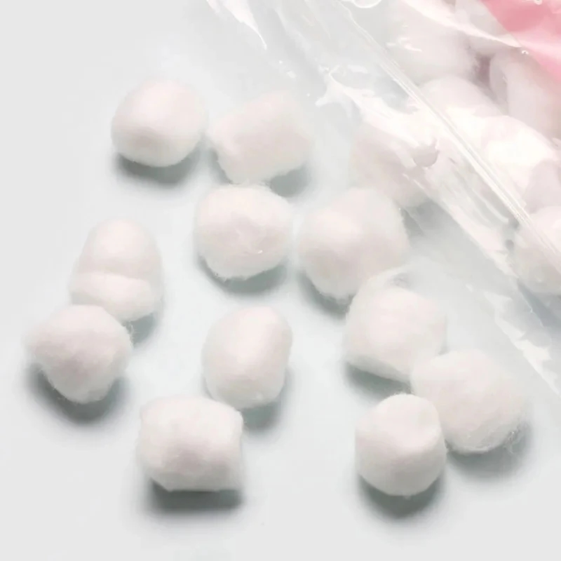 Nail Art Fake Nails - 100PCS Nail Art Cotton Balls Nail