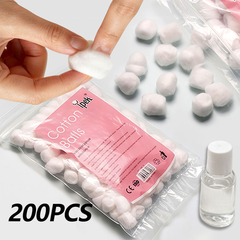 Nail Art Remove - Nail Polish Remover Cotton Balls Lint
