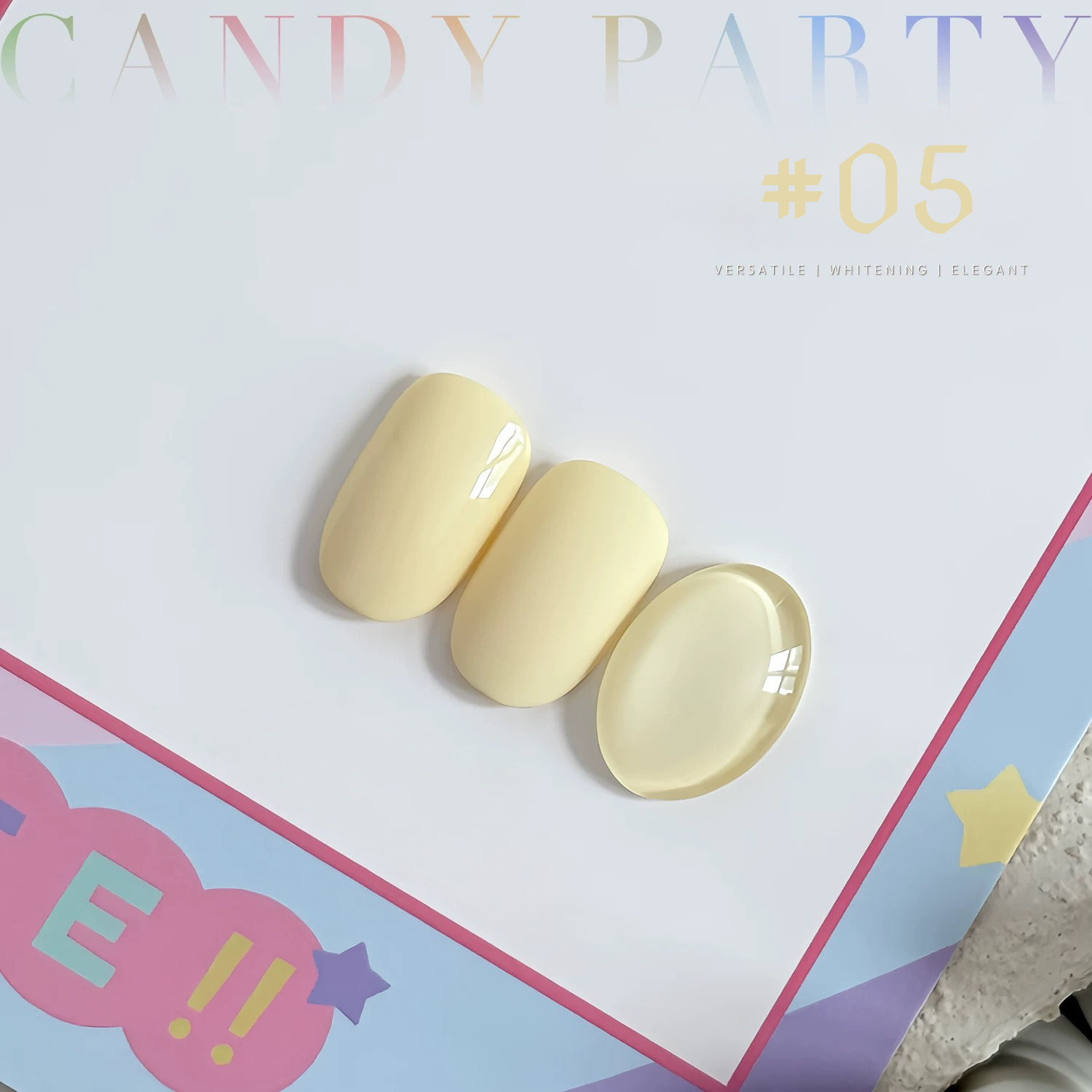 MIANEL 12ML Cute Nails Candy N - огляд і ціна Nail Art Yellow