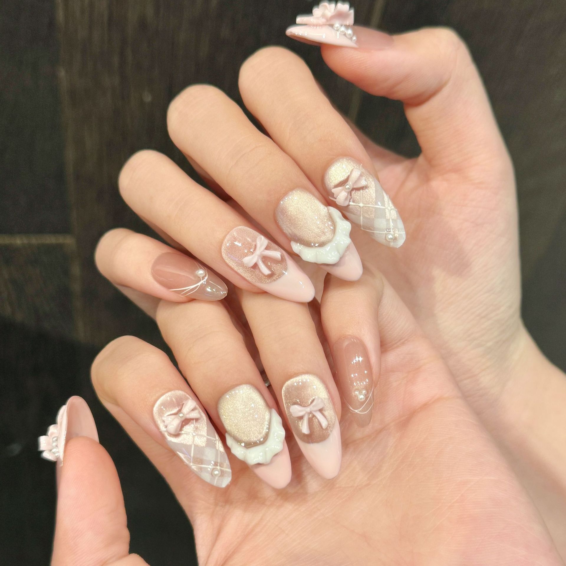 10pcs Handmade Press on Nails  - огляд і ціна Nail Art Xs