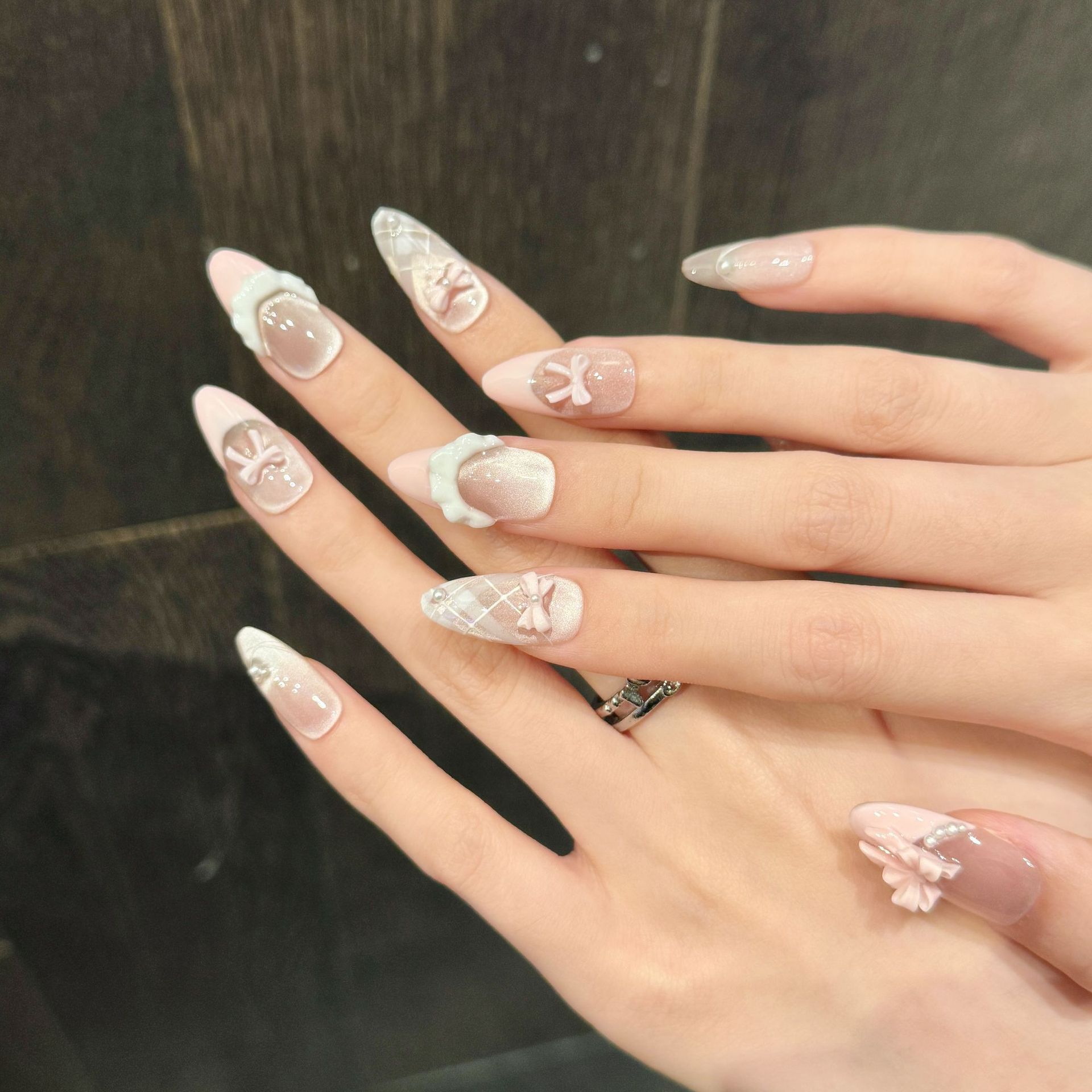 10pcs Handmade Press on Nails  - огляд і ціна Nail Art Xs