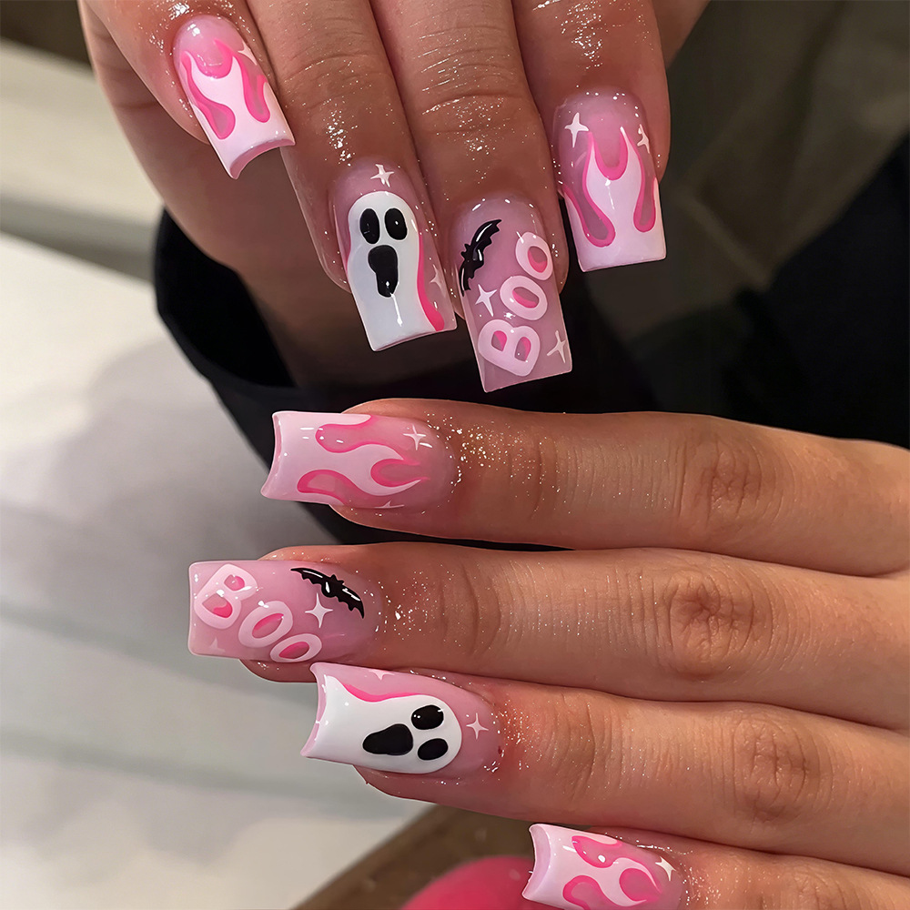 24Pcs Halloween Press On Nails - огляд і ціна Nail Art Press On