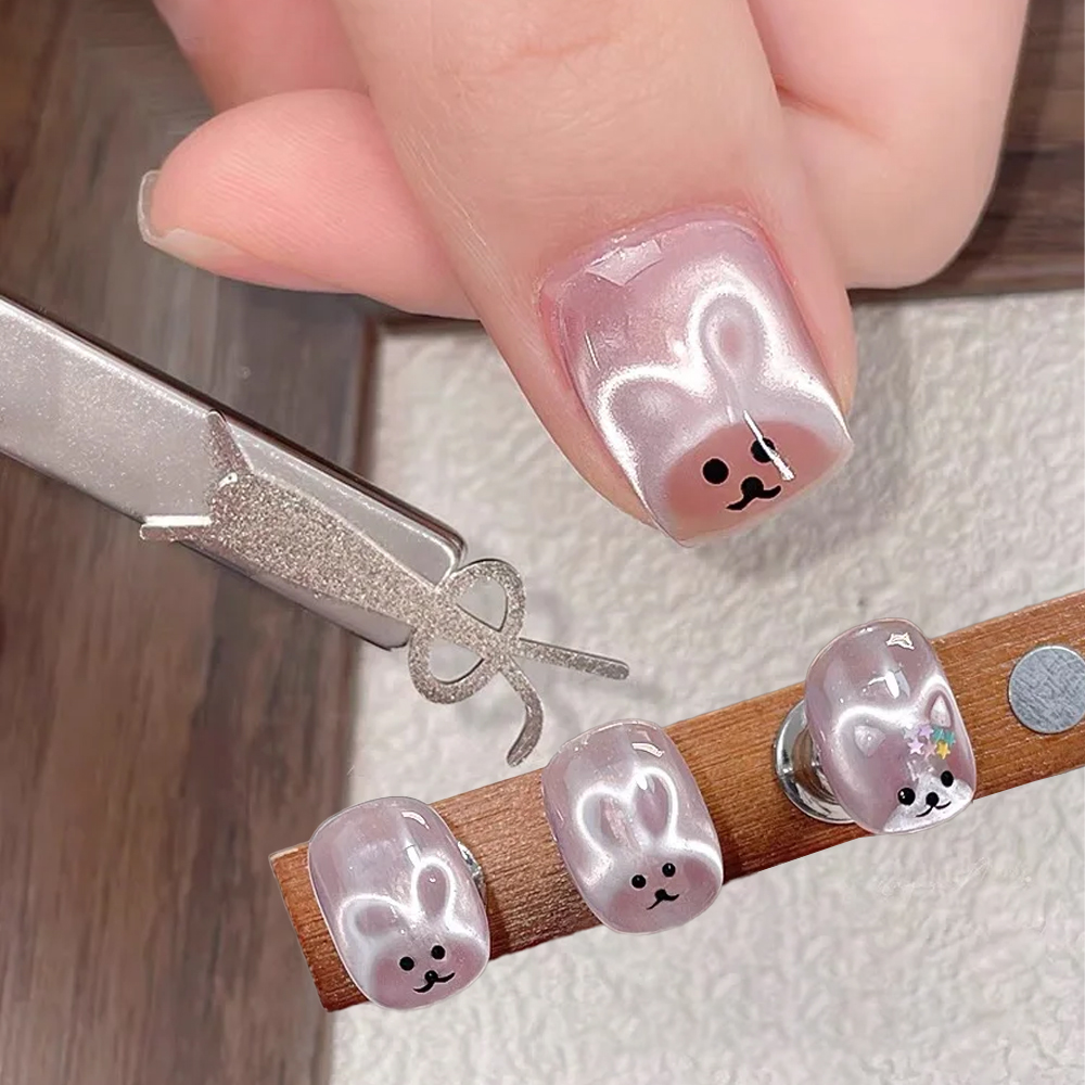 3D Cute Rabbit Love Heart Suck - огляд і ціна Nail Art Love