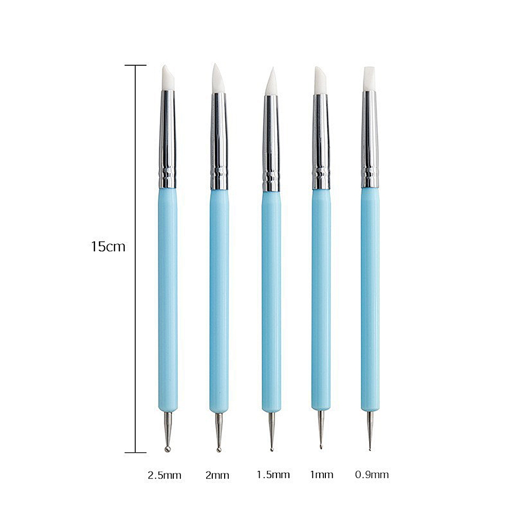 5/10Pcs Silicone Clay Sculptin - огляд і ціна Nail Art Sch