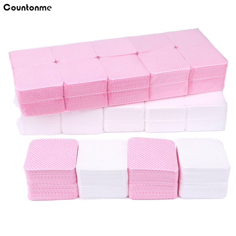 1000Pcs Cotton Nail Polish Rem - огляд і ціна Nail Art Pink