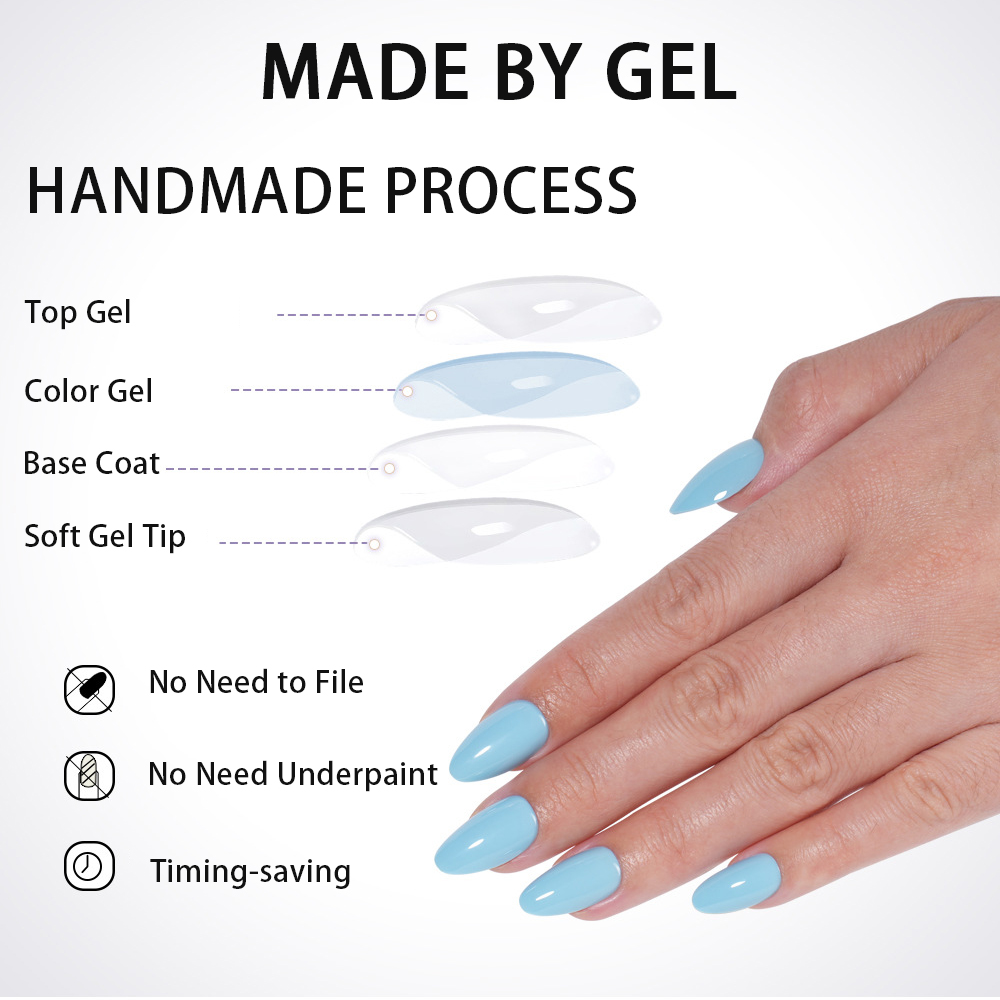 VITAGWX 32pcs Press on Nails A - огляд і ціна Nail Art Cat Eye