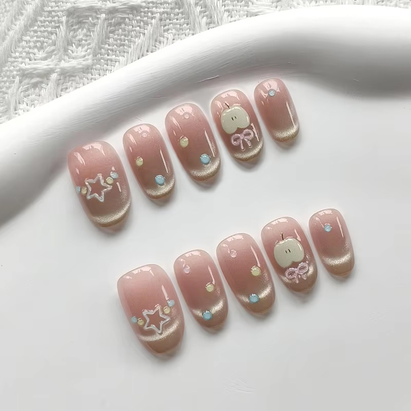 10Pcs Apple Stars New Style of - огляд і ціна Nail Art Xs