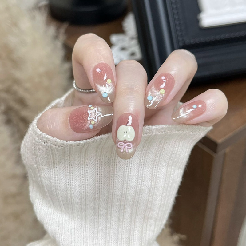 10Pcs Apple Stars New Style of - огляд і ціна Nail Art Xs