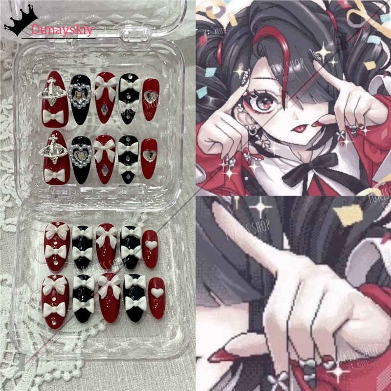 YiNuo*/Needy Girl Overdose Jir - огляд і ціна Nail Art Press On