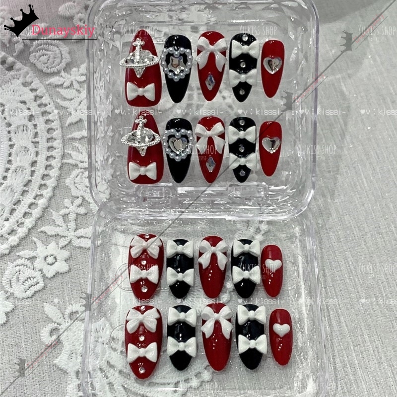 YiNuo*/Needy Girl Overdose Jir - огляд і ціна Nail Art Press On