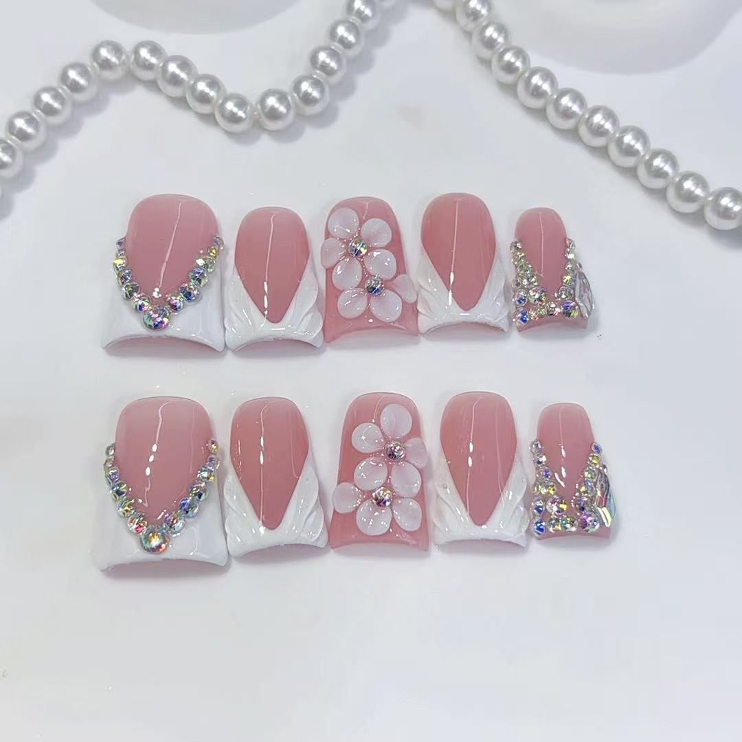 10pcs High-end Simple and eleg - огляд і ціна Nail Art Fake Nails
