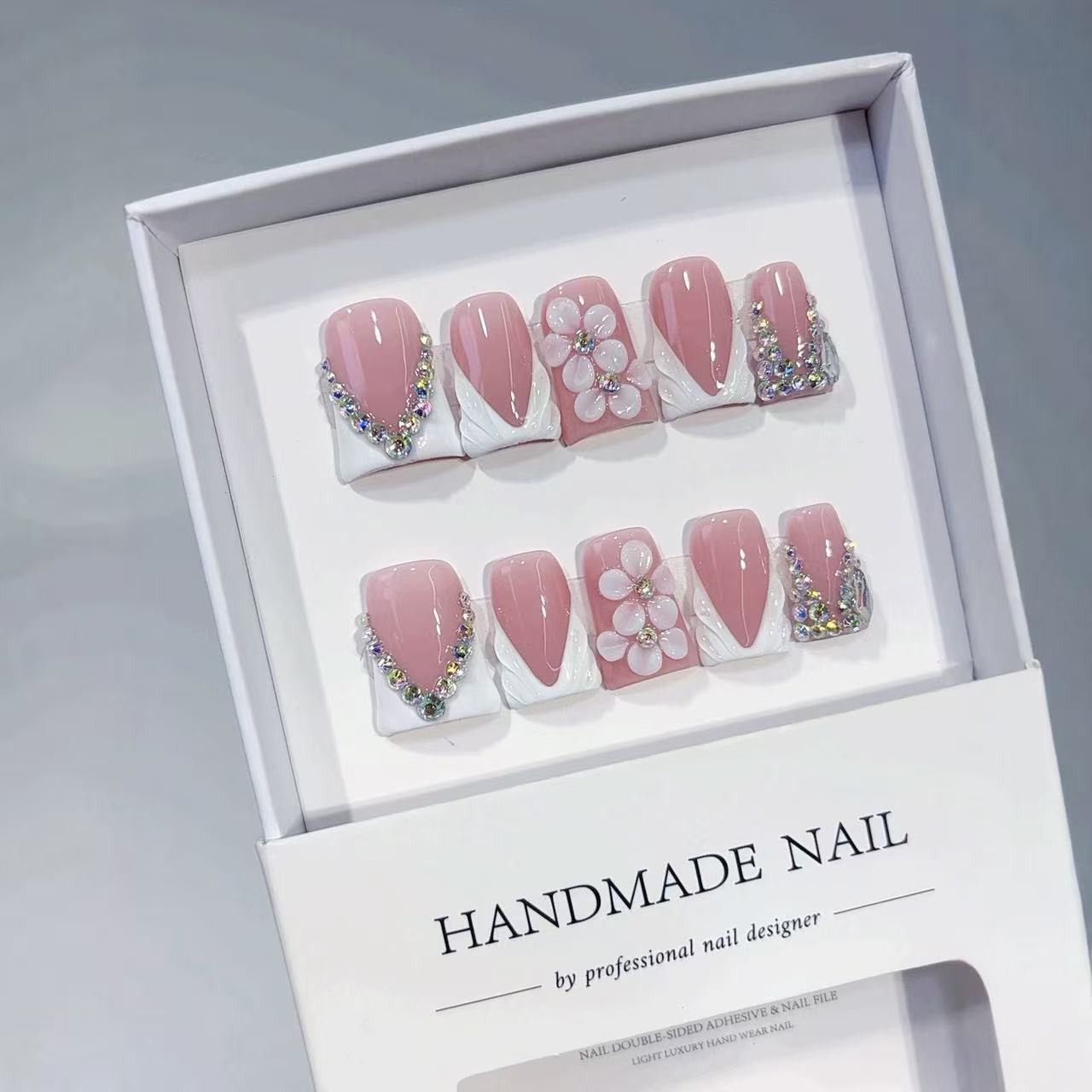 10pcs High-end Simple and eleg - огляд і ціна Nail Art Fake Nails