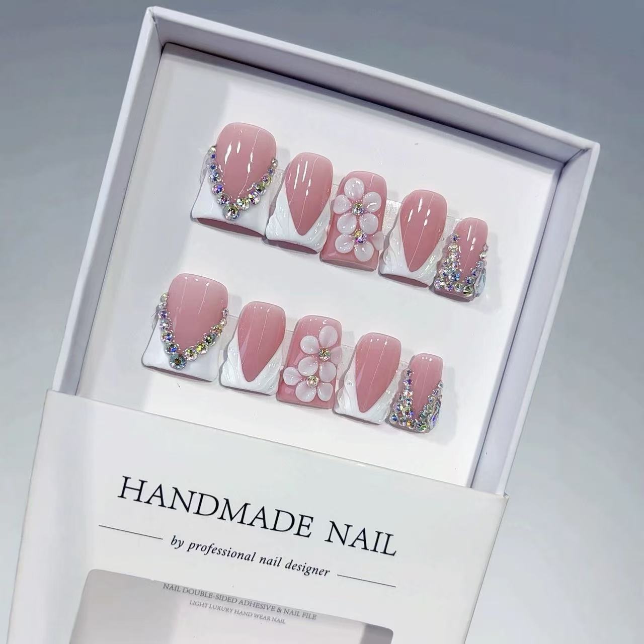 10pcs High-end Simple and eleg - огляд і ціна Nail Art Fake Nails