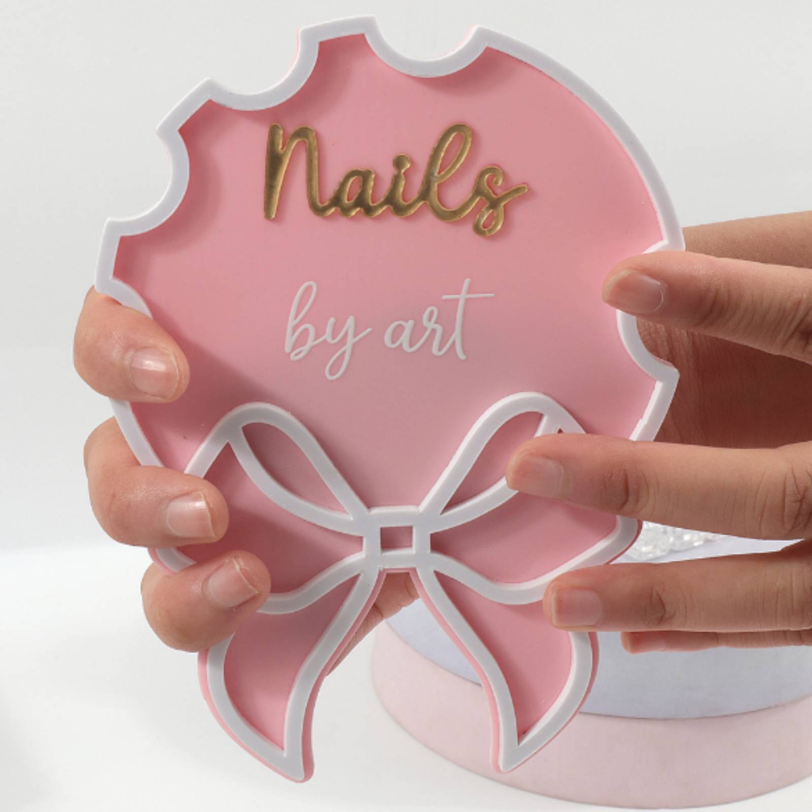 Nail Art Sign Pink Ribbon Bow  - огляд і ціна Nail Art Pink