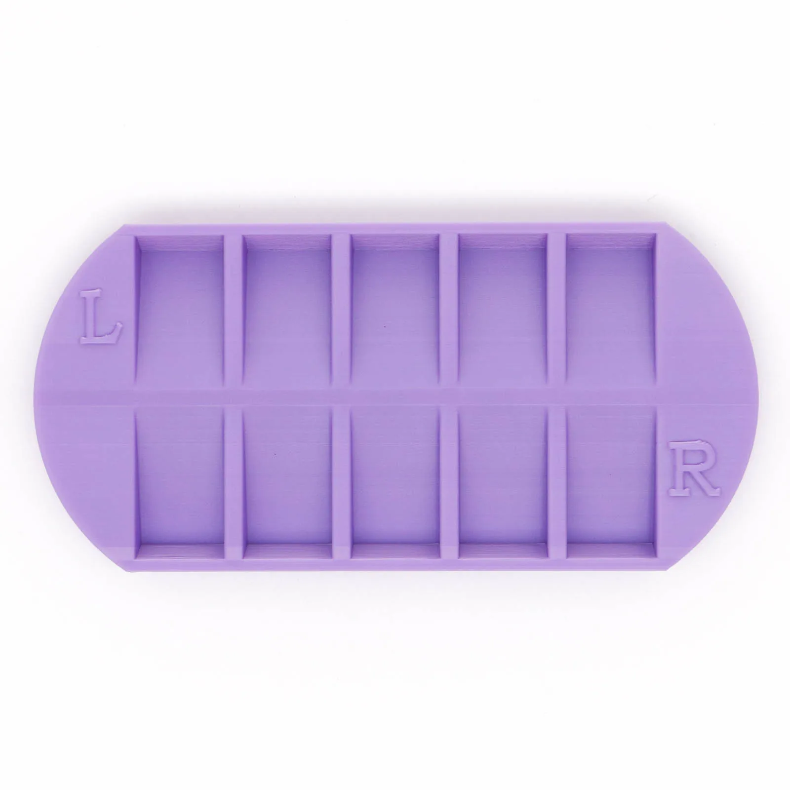 8-Grids Nail Tip Storage Tray  - огляд і ціна Nail Art Sch