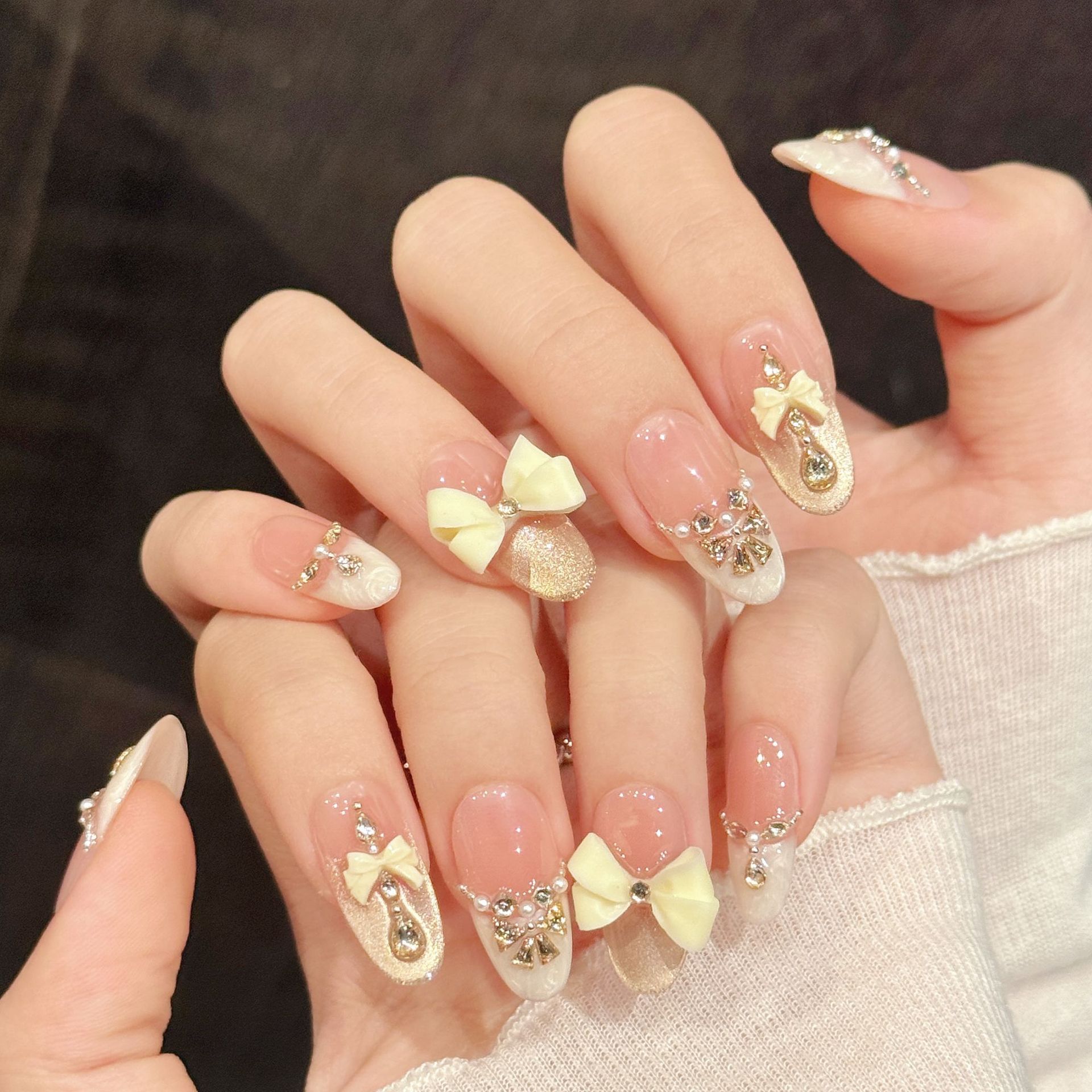10pcs Handmade Press On Nails  - огляд і ціна Nail Art Press On