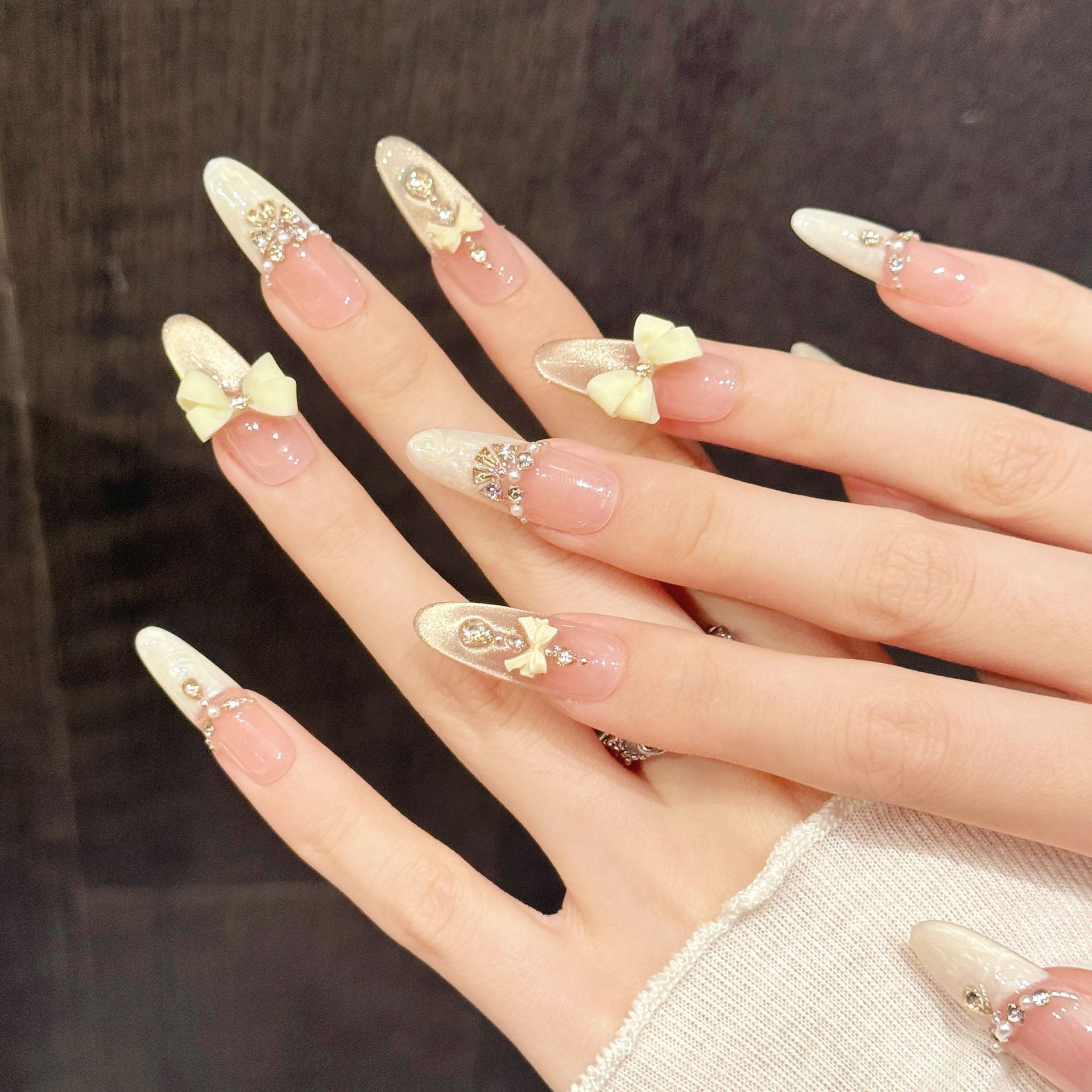 10pcs Handmade Press On Nails  - огляд і ціна Nail Art Press On