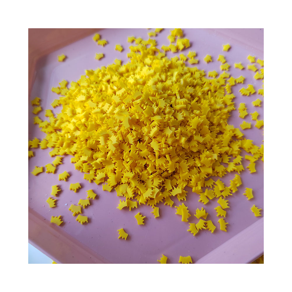 Yellow Crown Slices Polymer Ho - огляд і ціна Nail Art Yellow