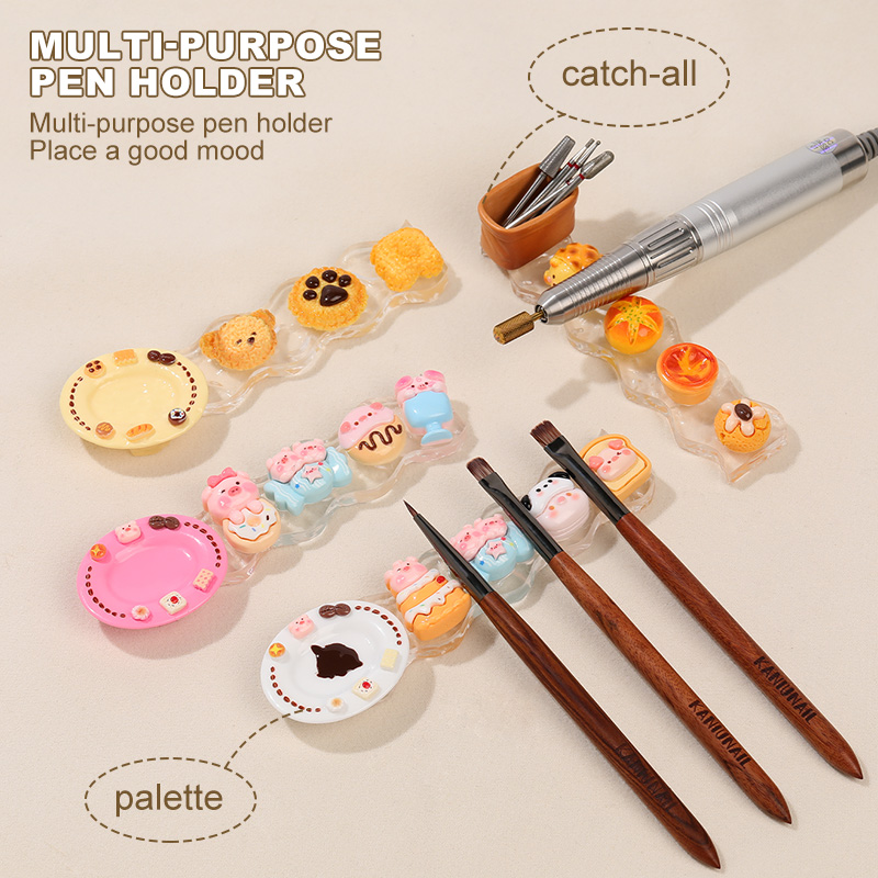 KANIU Cute Animal Nail Brush H - огляд і ціна Nail Art Sch