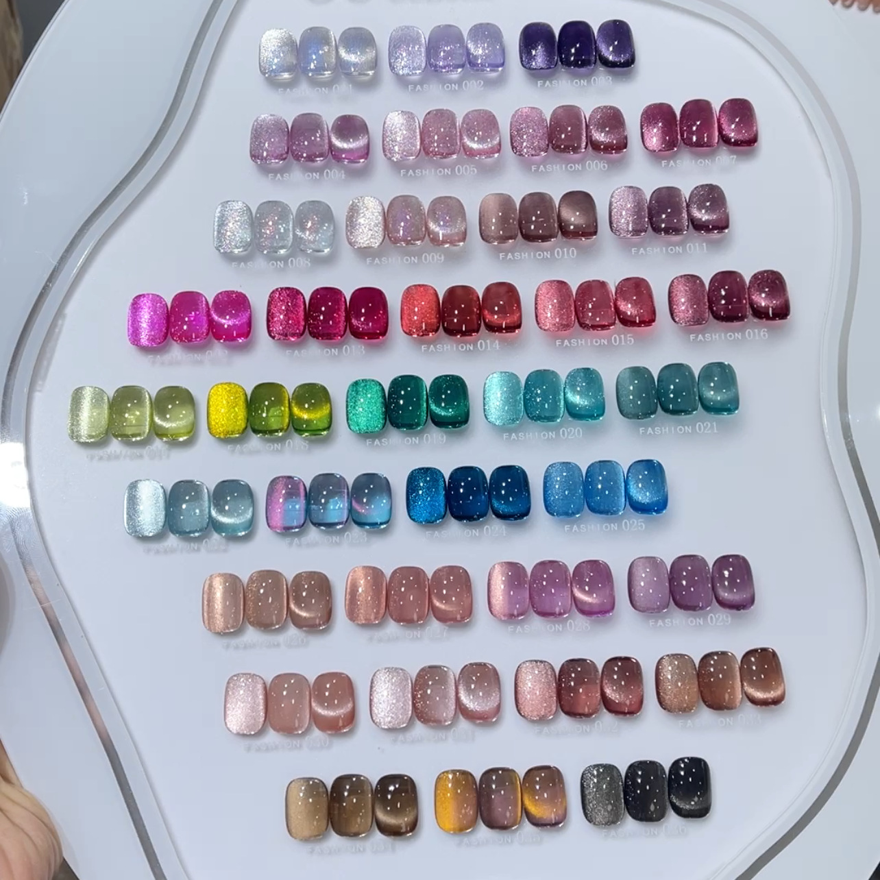 2026 U Omeei 36 Colors Cat Eye - огляд і ціна Nail Art Cat Eye