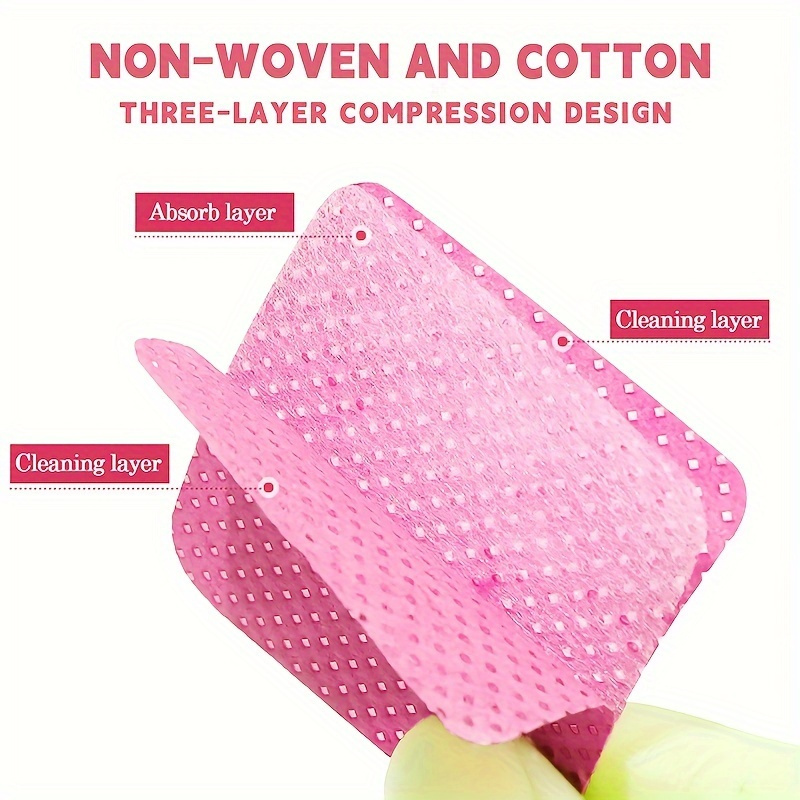 20/600pcs Lint-Free Nail Wipes - огляд і ціна Nail Art Remove