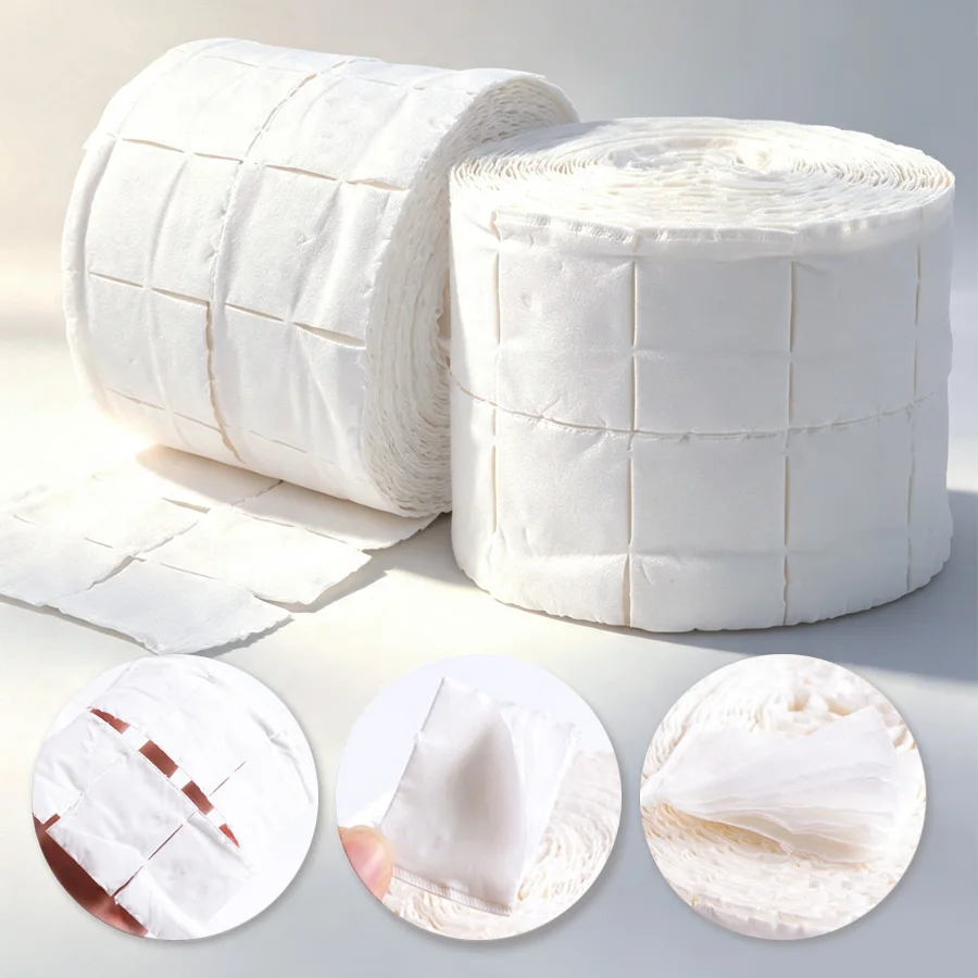300/500Pcs Roll Lint Free Cott - огляд і ціна Nail Art Remove