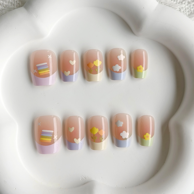 10Pcs Women Spring Fresh and D - огляд і ціна Nail Art Xs