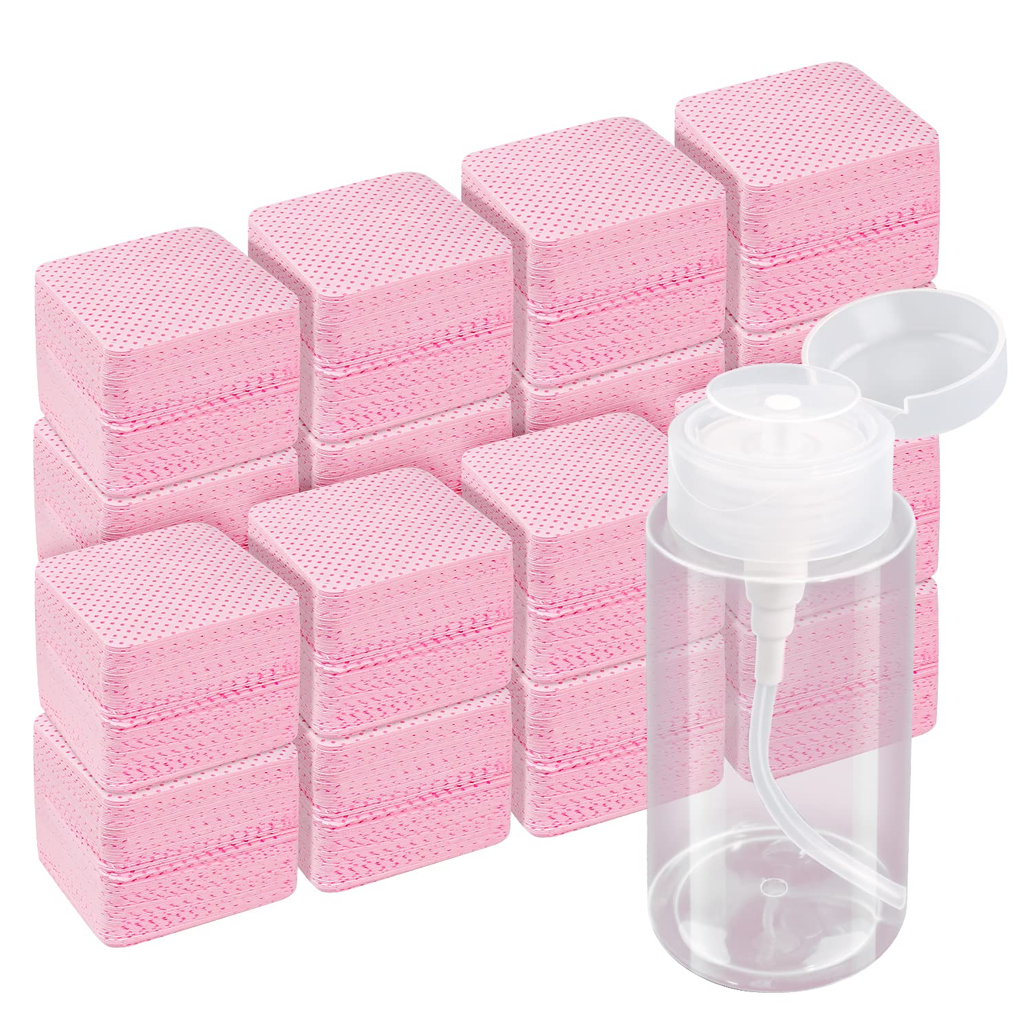20/600Pcs Lint Free Nail Wipes - огляд і ціна Nail Art Remove