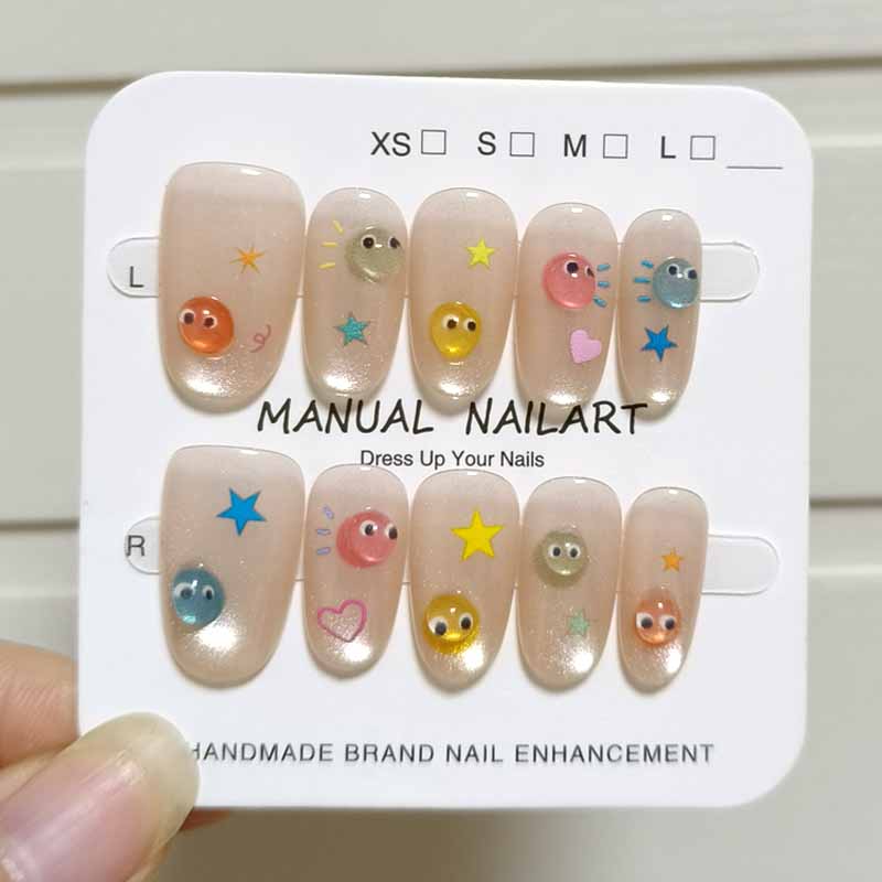 10Pcs French Style New Cute 3D - огляд і ціна Nail Art Xs