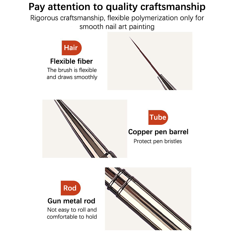 1Pcs Nail Art Brushes French N - огляд і ціна Nail Art Sch