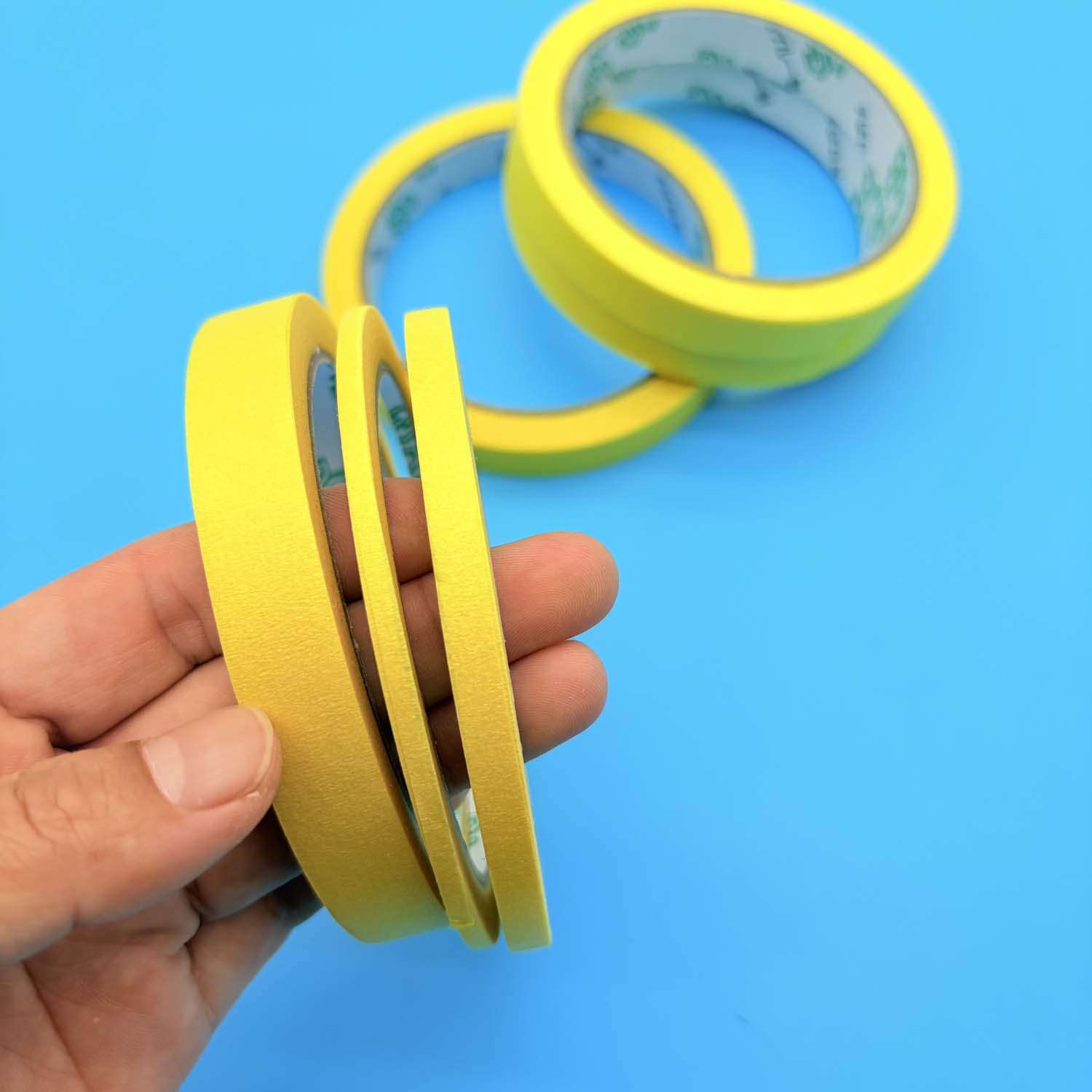 3 Sizes Yellow Masking Tape  - - огляд і ціна Nail Art Yellow