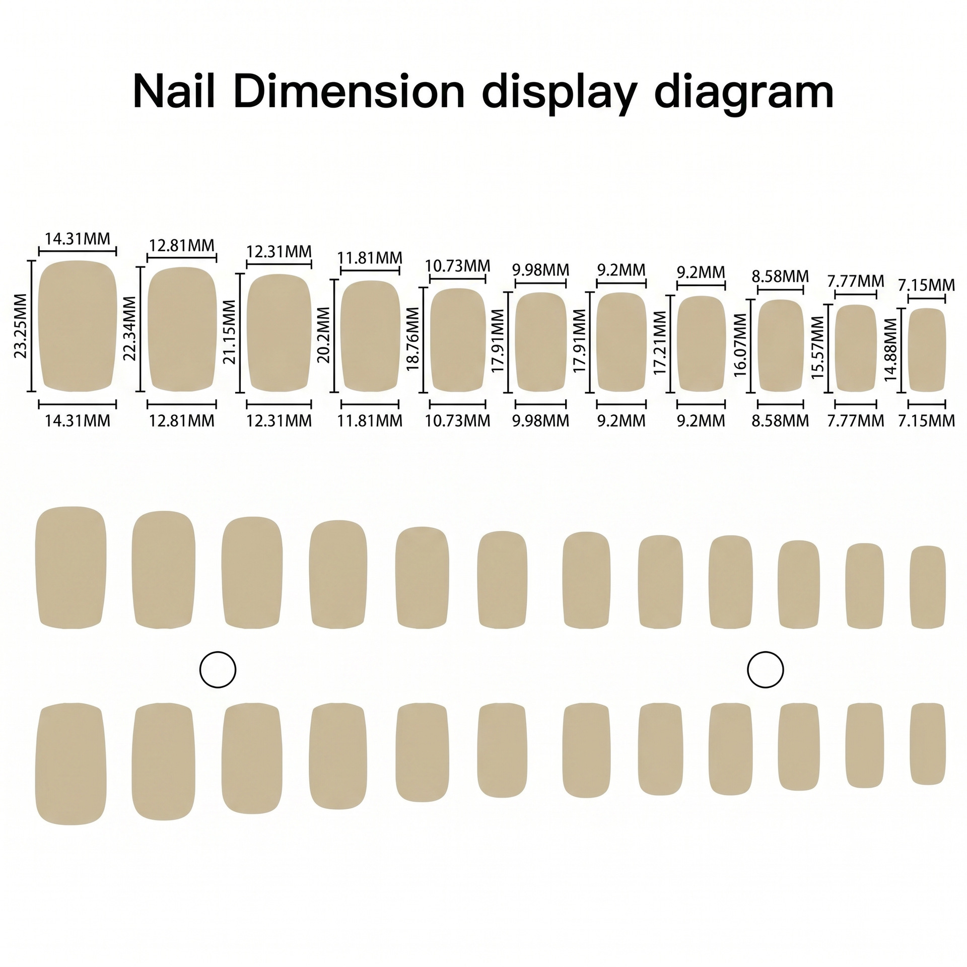 96pcs/set fake nails Gradient  - огляд і ціна Nail Art Cat Eye
