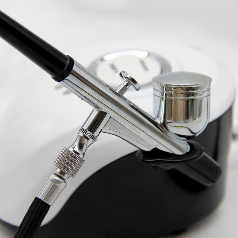 Portable Airbrush With Compres - огляд і ціна Nail Art Sch