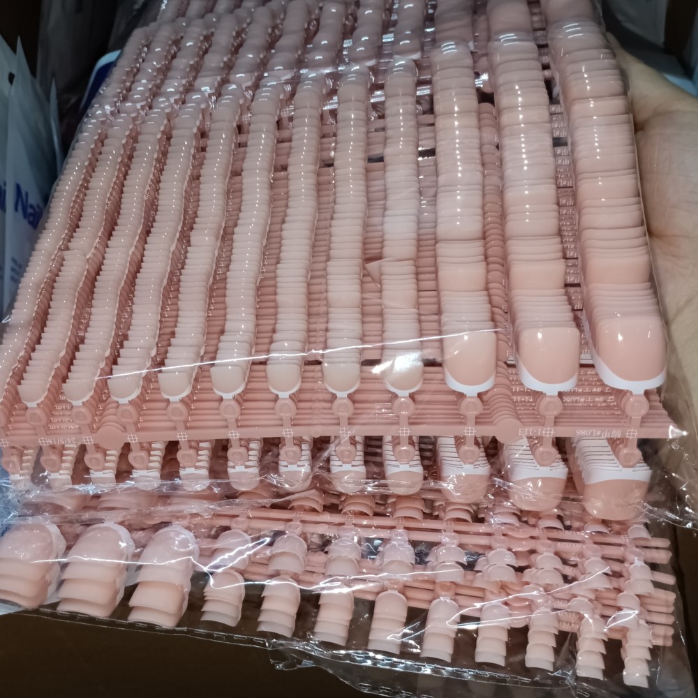 120pcs Square ToeNail Tips - S - огляд і ціна Nail Art Pink