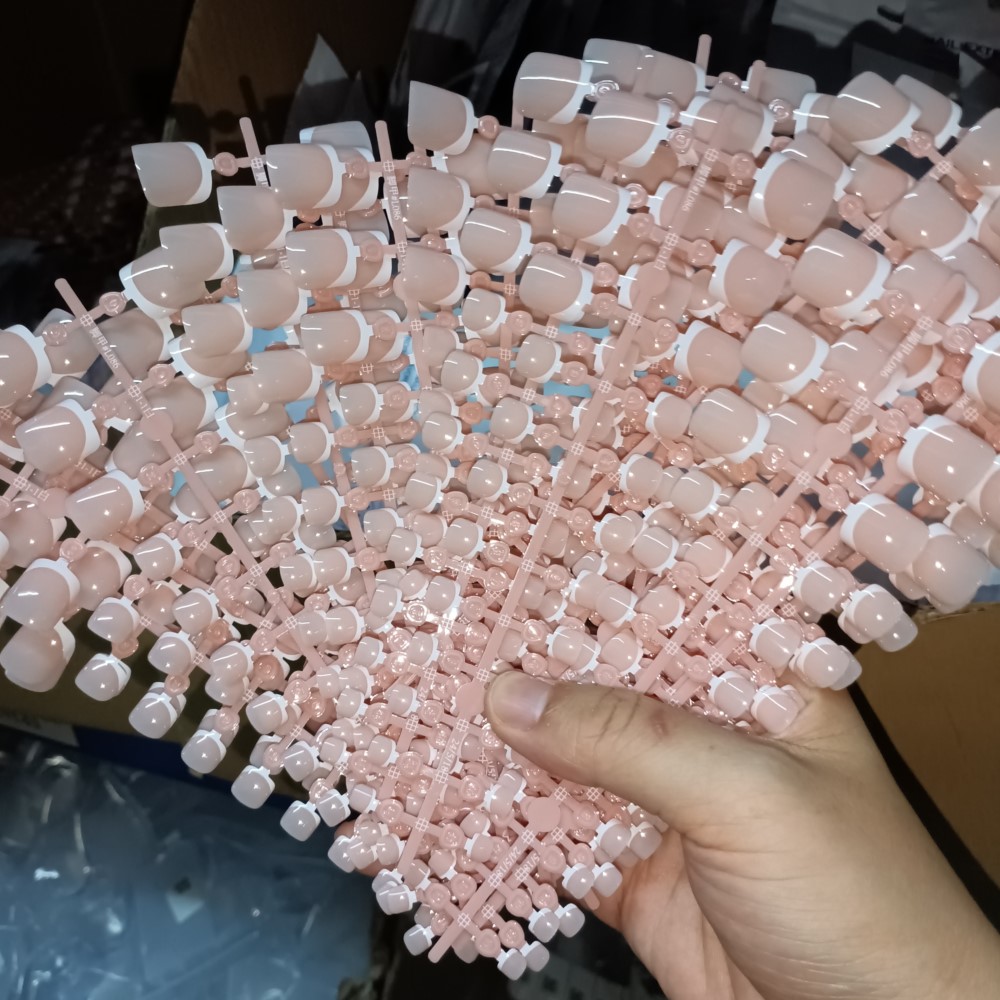120pcs Square ToeNail Tips - S - огляд і ціна Nail Art Pink