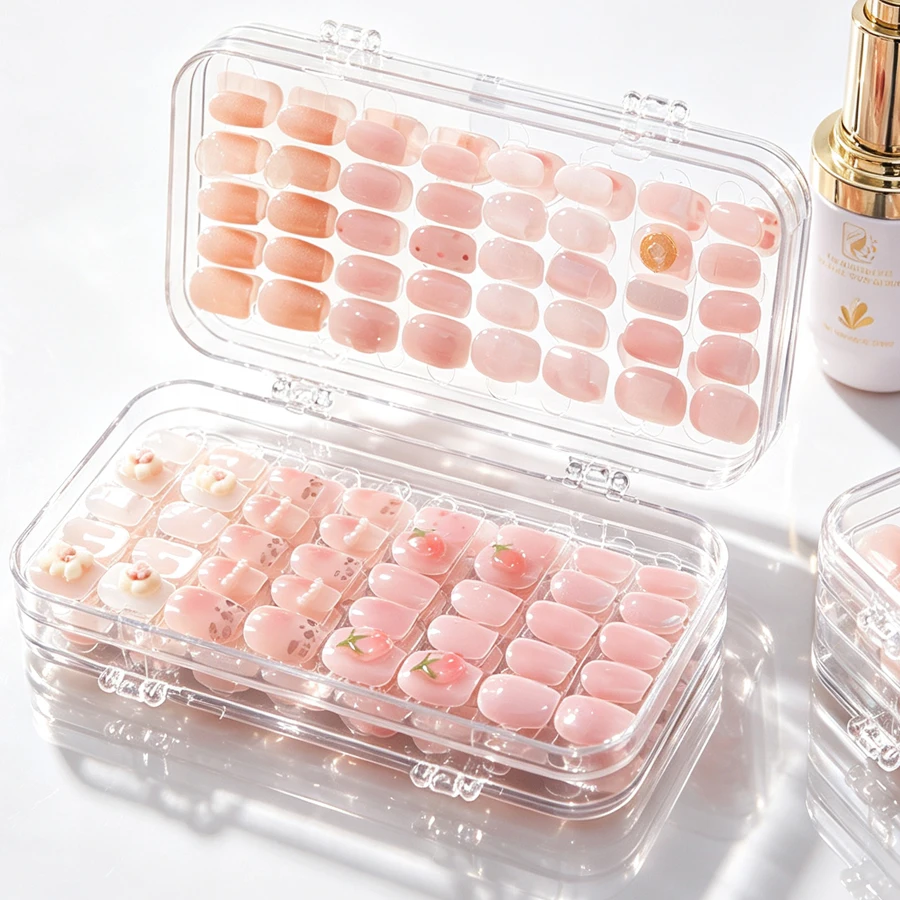 Clear Foldable Press On Nail S - огляд і ціна Nail Art Sch