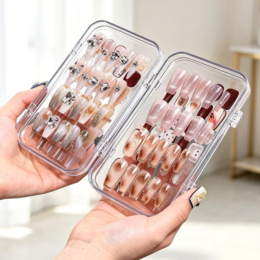 Clear Foldable Press On Nail S - огляд і ціна Nail Art Sch