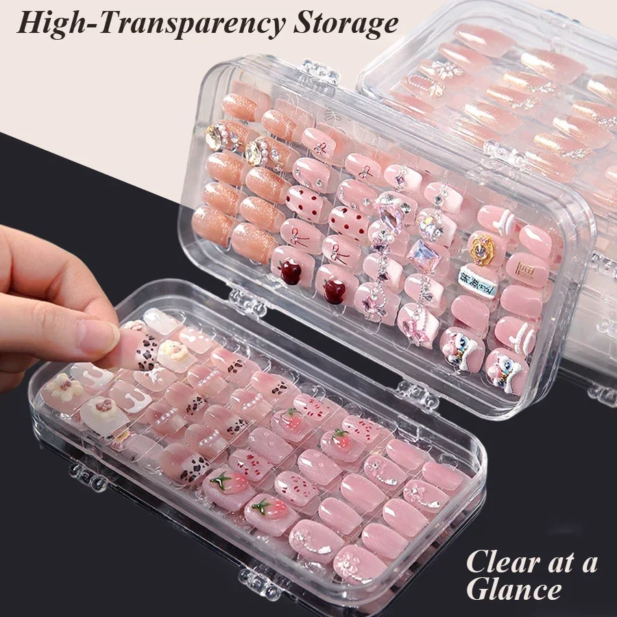 Clear Foldable Press On Nail S - огляд і ціна Nail Art Sch