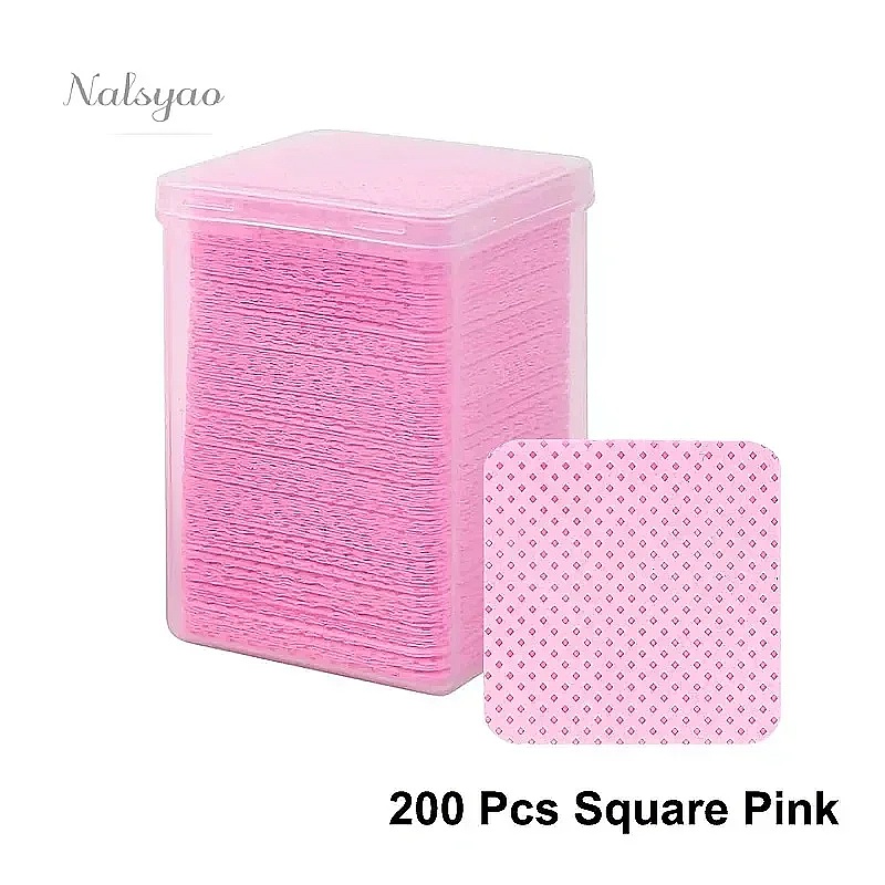 200Pcs Lint Free Nail Cleaning - огляд і ціна Nail Art Remove