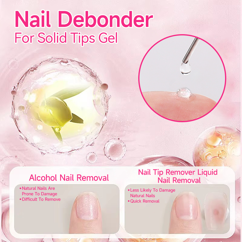 UR SUGAR 15ml Nail Debonder So - огляд і ціна Nail Art Fake Nails