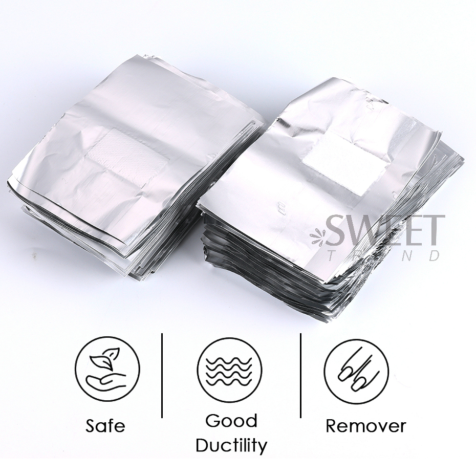 50/100pcs Immersion Remover Al - огляд і ціна Nail Art Remove