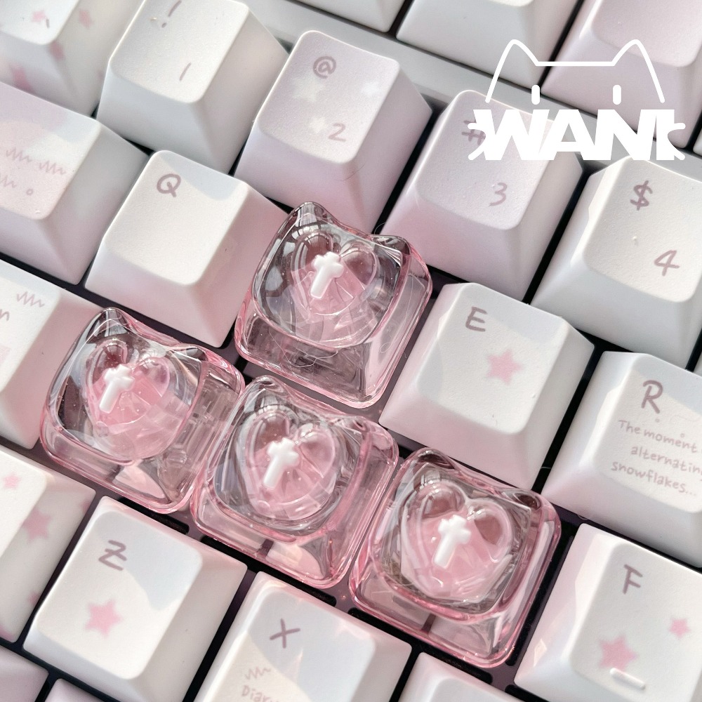 Love Cute Keycaps Transparent  - огляд і ціна Nail Art Love