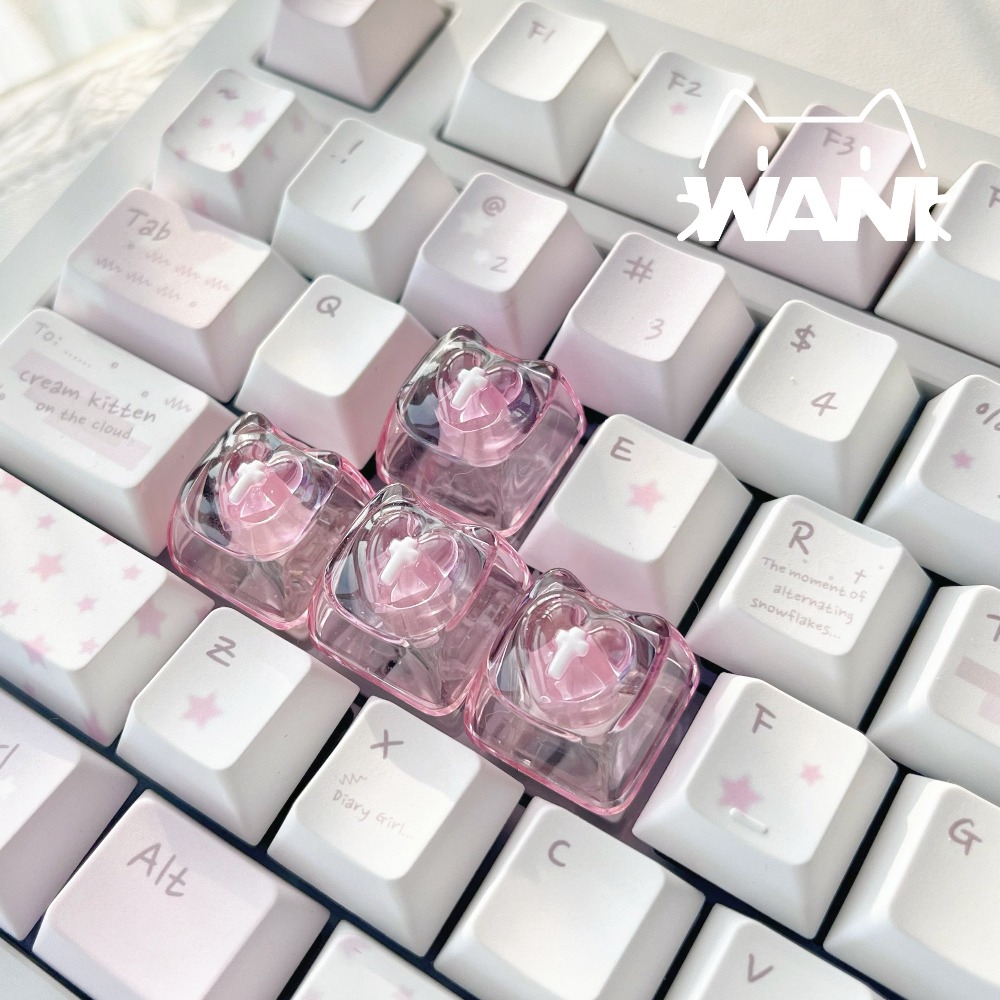 Love Cute Keycaps Transparent  - огляд і ціна Nail Art Love