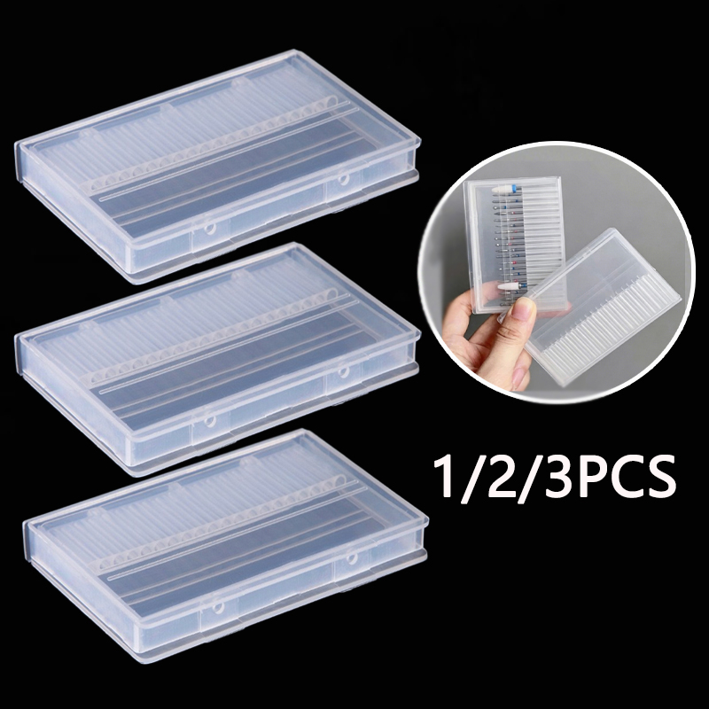 1/2/3PCS 20 Slots Clear Nail D - огляд і ціна Nail Art Sch