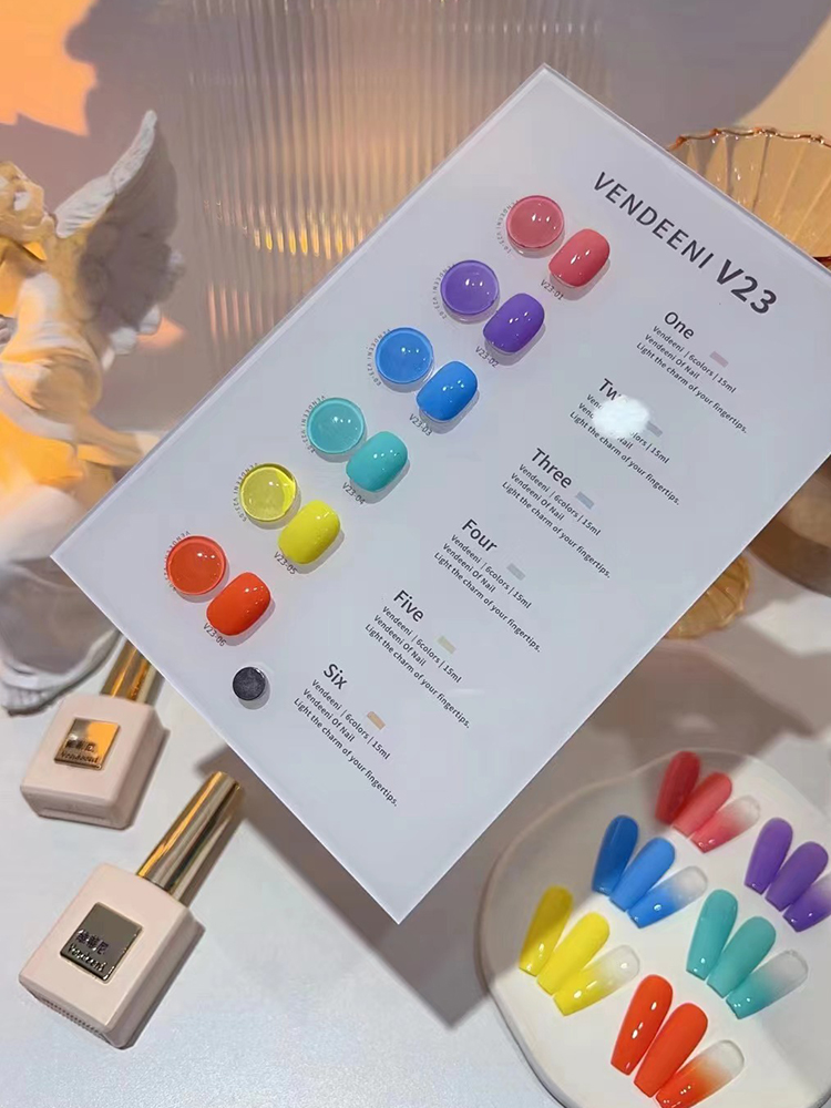 VENDEENI 18 Colors 12 Color Gl - огляд і ціна Nail Art Cat Eye