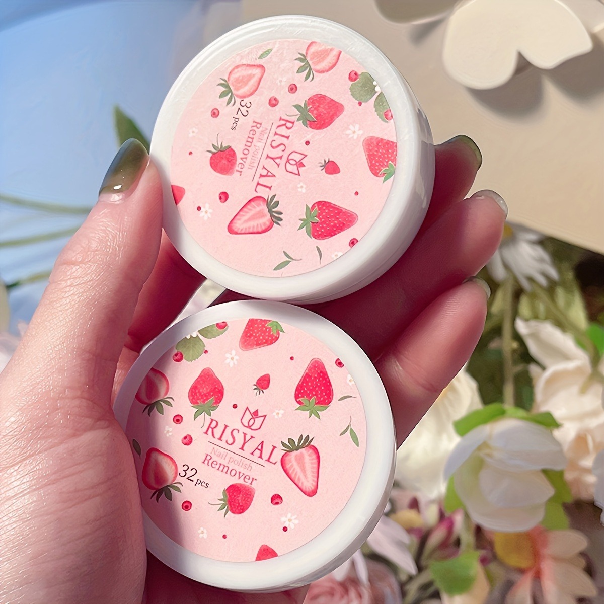 32pcs/Box Strawberry Nail Poli - огляд і ціна Nail Art Remove